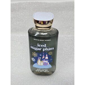 Bath & Body Works Iced Sugar Plum Shower Gel 10 Fl Oz Aloe + Vitamin E